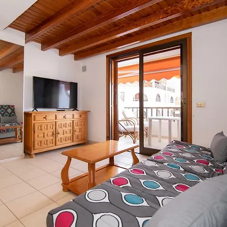 Parque Santiago I, Duplex, Sea View, Wi-fi * Playa de las Americas (Tenerife)